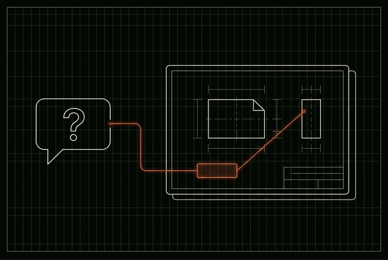 Schematic: scheduled agents drafting reminders from open project items